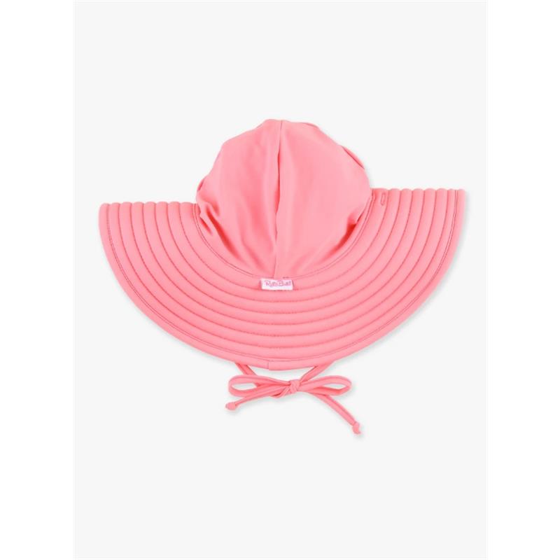Rufflebutts - Kids Swim Hat, Bubblegum Pink Image 2