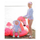 Rufflebutts - Periwinkle Blue Seersucker One Piece Rash Guard Image 6