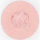 Rufflebutts - Pink Polka And Stripe Reversible Swim Hat Image 3
