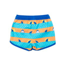 Rufflebutts Ruggedbutts Boys Upf50+ Sun Protected Dolphin Hem Swim Trunks Image 2