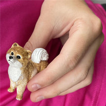 Safari - Pomeranian Realistic 2 Dog Figure Image 2