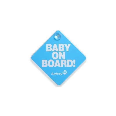 Safety 1st Baby On Board Sign (Blue) Image 1
