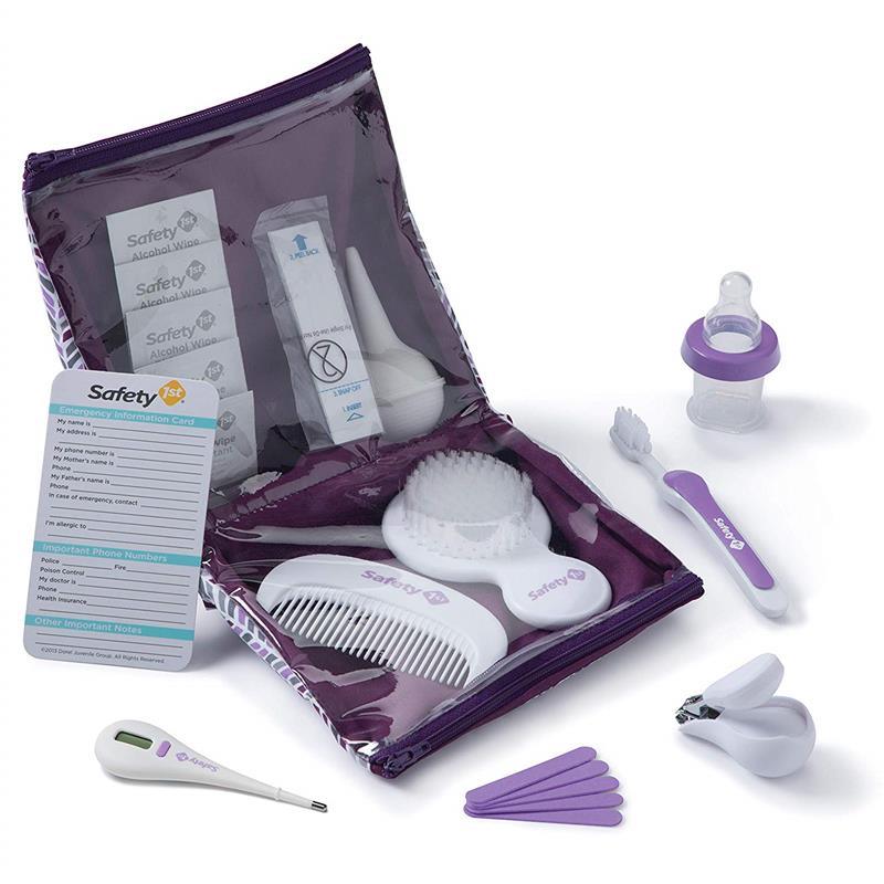 Safety 1st - Deluxe Healthcare & Grooming Kit, Pyramids Grape Juice, One Size Image 1