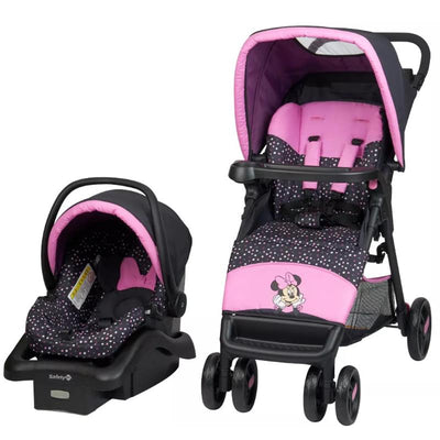 Safety 1st - Disney Baby Minnie Mouse Simple Fold LX Travel System Image 1