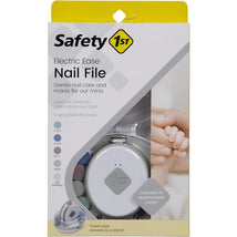 Safety 1St - Electric Ease Nail File, Gentle and Easy to use, with Built in Light, Grey Image 1