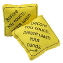 Safety 1St - No Germs On Board Sign 2Pk, Yellow Image 1