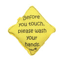 Safety 1St - No Germs On Board Sign 2Pk, Yellow Image 3