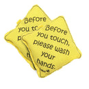 Safety 1St - No Germs On Board Sign 2Pk, Yellow Image 4