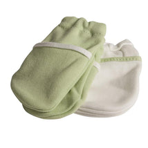 Safety 1st - Green No Scratch Mittens Image 1