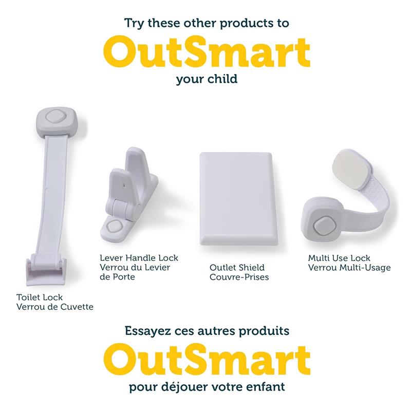 Safety 1st - OutSmart Multi-Use Lock, White Image 7