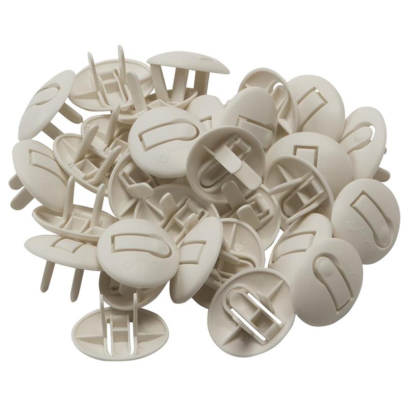 Safety 1St - Press Tab Plug Protectors 36Pk, White Image 4