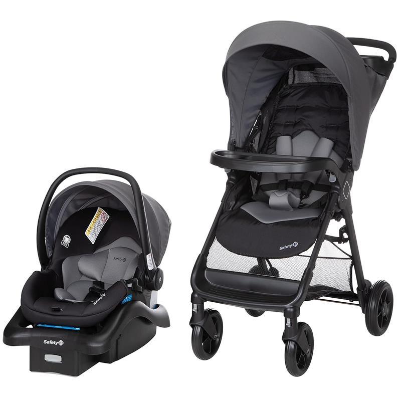 Safety 1St Smooth Ride Stroller Travel System, Monument Image 1