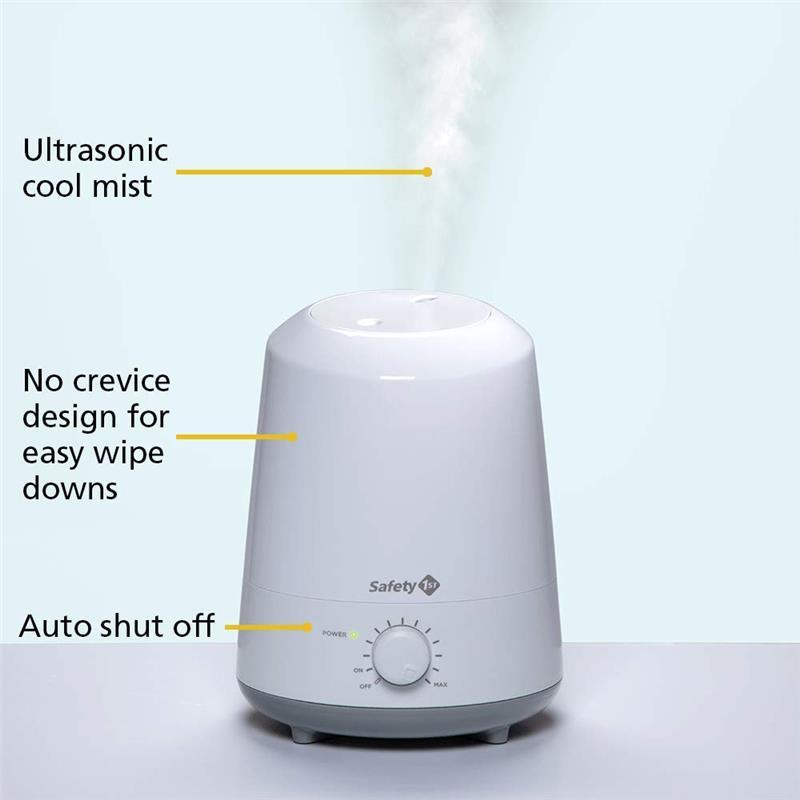 Safety 1St Stay Clean Humidifier, White Image 2