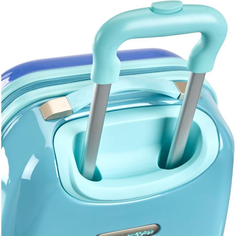 Samsonite - American Tourister Unisex Kid's Disney Hardside Luggage with Spinner Wheels, Frozen, 20-Inch  Image 4