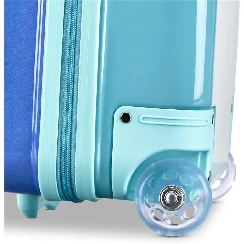 Samsonite - American Tourister Unisex Kid's Disney Hardside Luggage with Spinner Wheels, Frozen, 20-Inch  Image 6