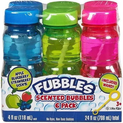 Sandy Ruben - Little Kids Fubbles Scented 4 oz Bubbles with Wand, 6 Pack Image 1
