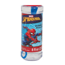 Spider-Man musical bubble wand with an 8 oz bubble solution, featuring a vibrant Spider-Man design on the bottle.