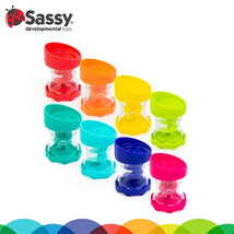 Sassy Rain Barrels Connecting Funnels Bath Toy Set - 8 Piece Image 2