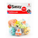 Sassy Bathtime Pals Squirt & Float Bath Toys - 5 Piece Set Image 2