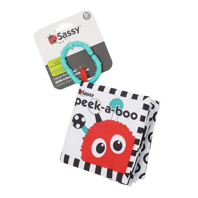 Sassy - Black & White Peek-A-Boo Book Image 6