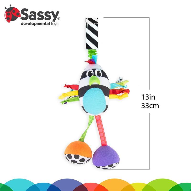 Sassy - Boppin’ Birdie Plush Toy for Early Learning Image 3