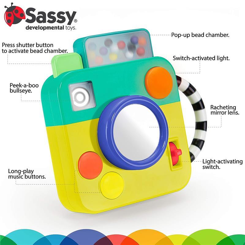 Sassy - Busy Box Camera Musical Toy Image 2