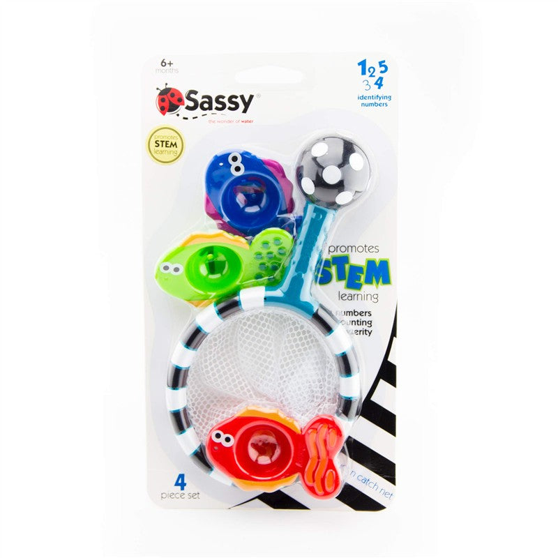 Sassy Catch N' Count Net Bath Toy Set Image 3