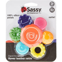 Sassy Silicone Flower Teether Rattle Image 2