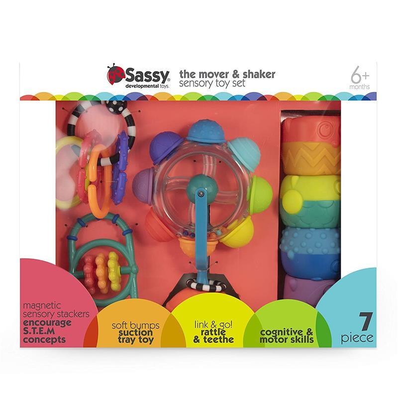 Sassy - Move & Shaker Sensory Toy Set Image 11