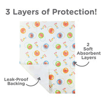 Sassy Neat Solutions Sesame Street Multi-Use Pads - 10 Count Image 2