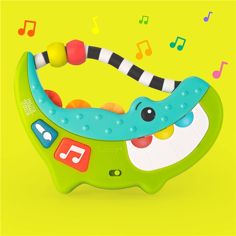 Sassy Rock-A-Dile Musical Toy Image 4