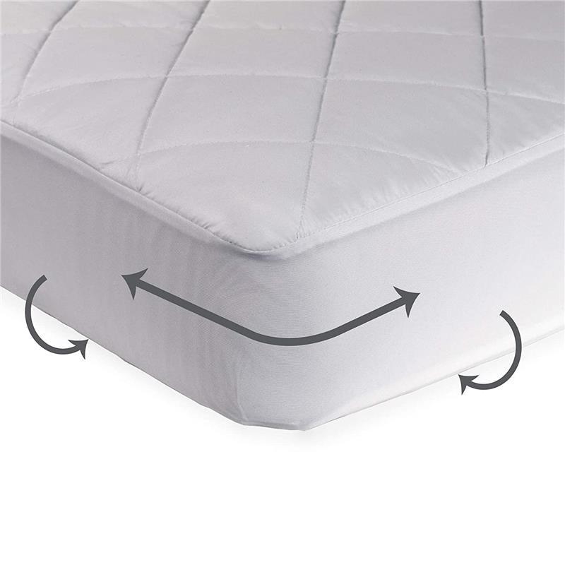 Sealy Cool Comfort Fitted Crib Mattress Pad/Protector Waterproof Image 6