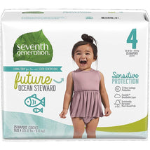 Seventh Generation Baby Diapers Sensitive Protection Size 4 Image 1