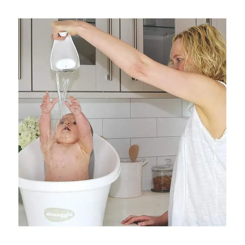 Shnuggle - Bath Rinse Jug, Pebble Grey Image 5