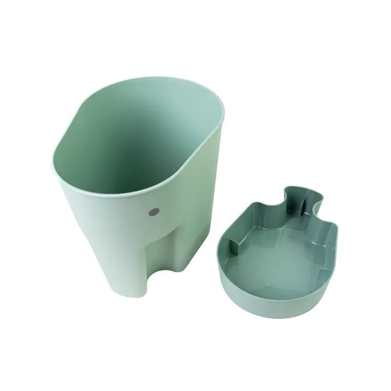 Shnuggle - Ellie Bath Toy Storage Scoop, Eucalyptus Green Image 2