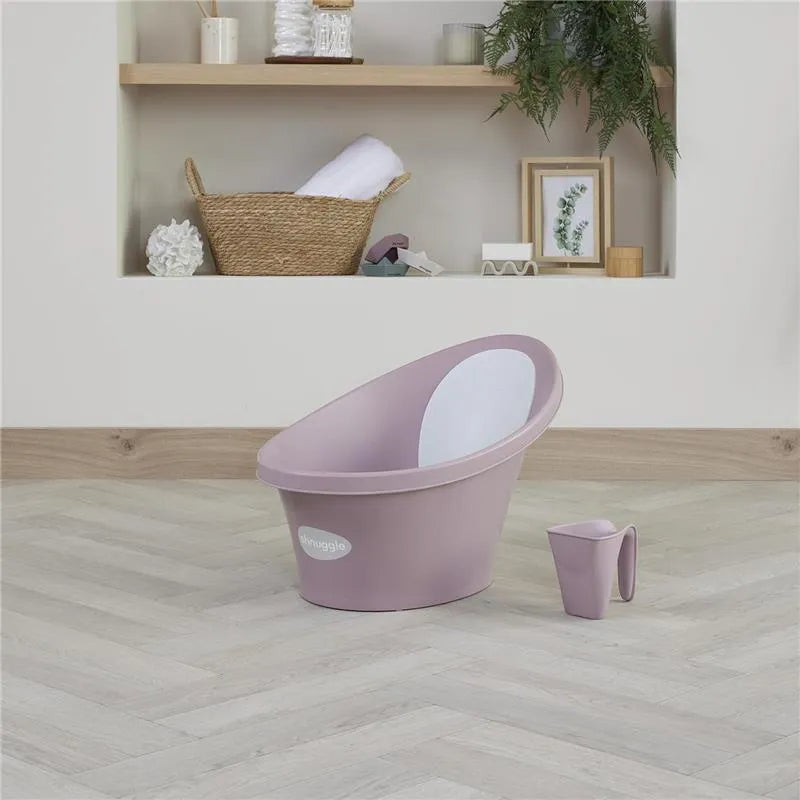 Shnuggle - Newborn Baby Bath With Plug, Blossom Image 5