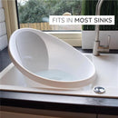 Shnuggle - Newborn Baby Bath With Plug, Pebble Grey Image 3