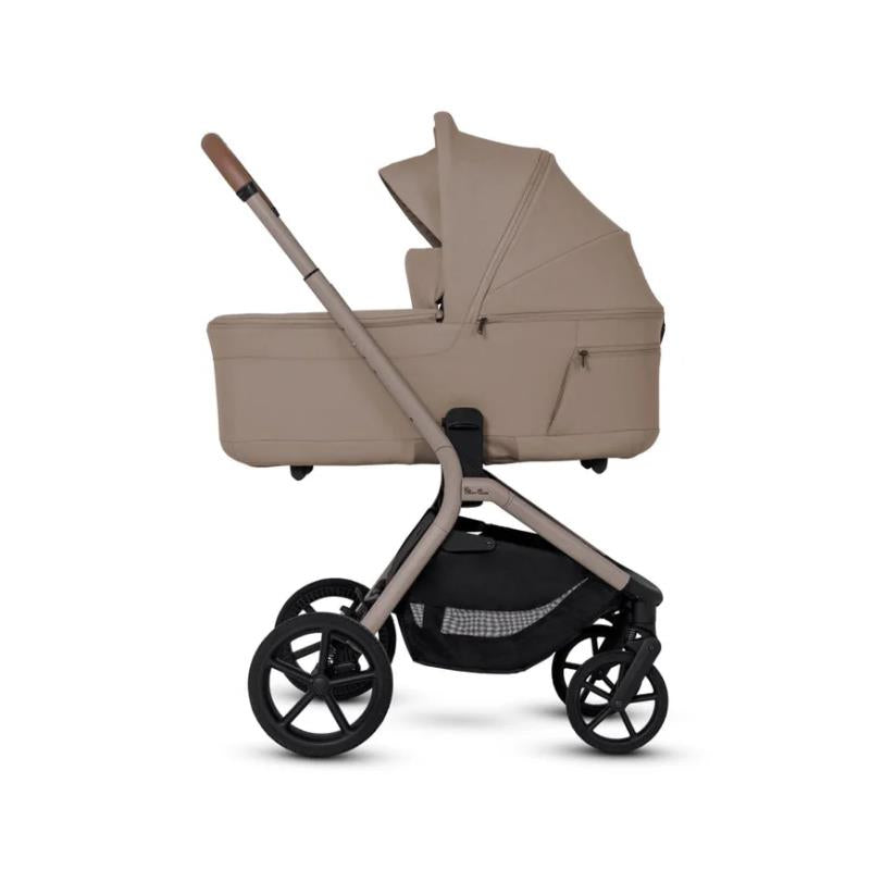 Silver Cross Breez Modular Stroller & Bassinet Bundle, Champagne Image 11