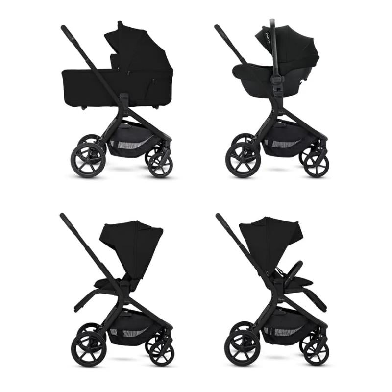 Silver Cross Breez Modular Stroller & Bassinet Bundle, Onyx Image 9