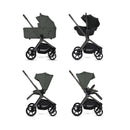 Silver Cross Breez Modular Stroller & Bassinet Bundle, Pewter Image 9