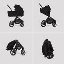 Silver Cross - Breez Overnight Approved Folding Bassinet, Onyx Image 5