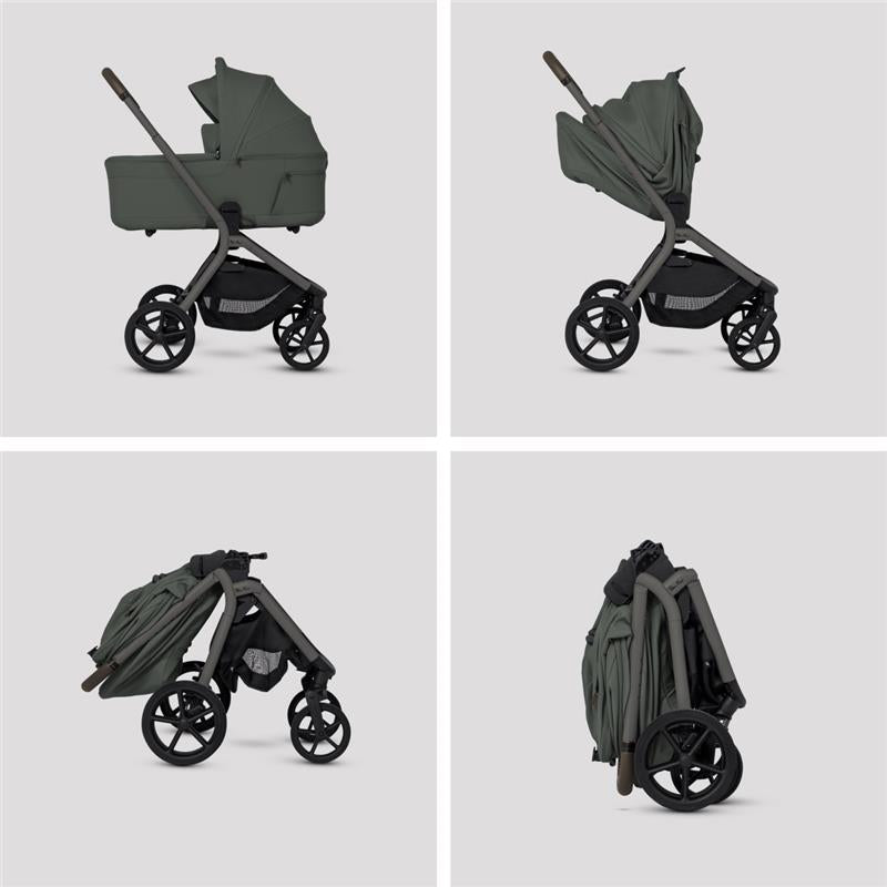 Silver Cross - Breez Overnight Approved Folding Bassinet, Pewter Image 5