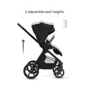 Silver Cross Cove 2 Full-Size All-Terrain Stroller, Onyx Black Image 7