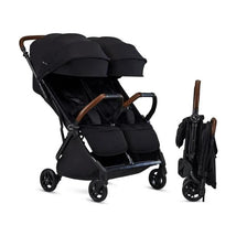 Silver Cross - Jet Lightweight Double Stroller, Black Image 1
