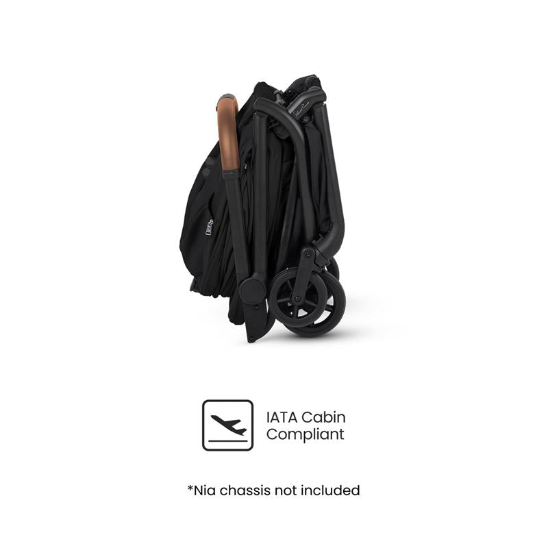 Silver Cross - Nia Compact Folding Bassinet, Onyx Black Image 7