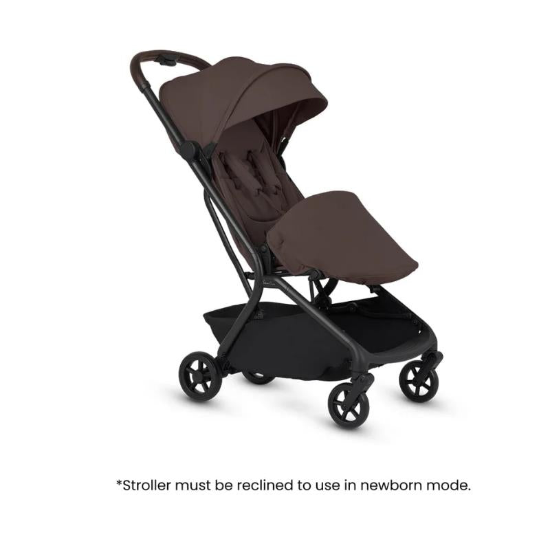 Silver Cross Nia Compact Stroller & Folding Bassinet Bundle, Chocolate Image 16