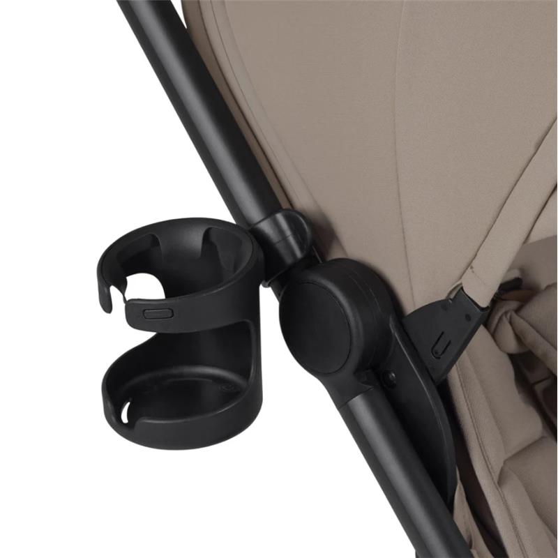 Silver Cross Nia Compact Travel Stroller, Cup Holder & Travel Bag Bundle, Chocolate Image 10