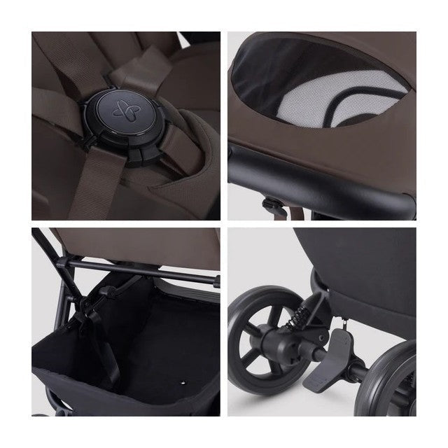 Silver Cross Nia Compact Stroller Travel Bundle - Chocolate Image 6