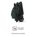 Silver Cross Nia Compact Travel Stroller & Bassinet Bundle, Conifer Image 11