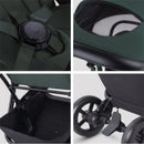 Silver Cross Nia Compact Travel Stroller & Bassinet Bundle, Conifer Image 6